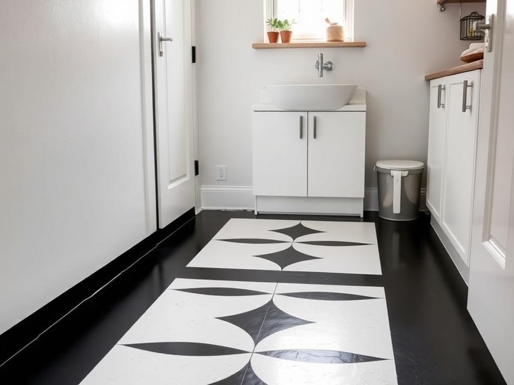 Stencil a Concrete Floor