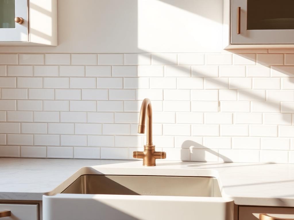 Peel-and-Stick Backsplash