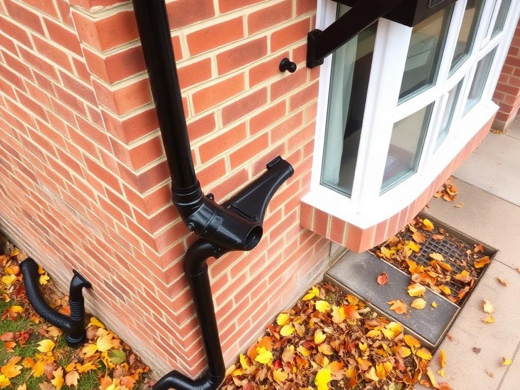 Clear Gutters & Downspouts